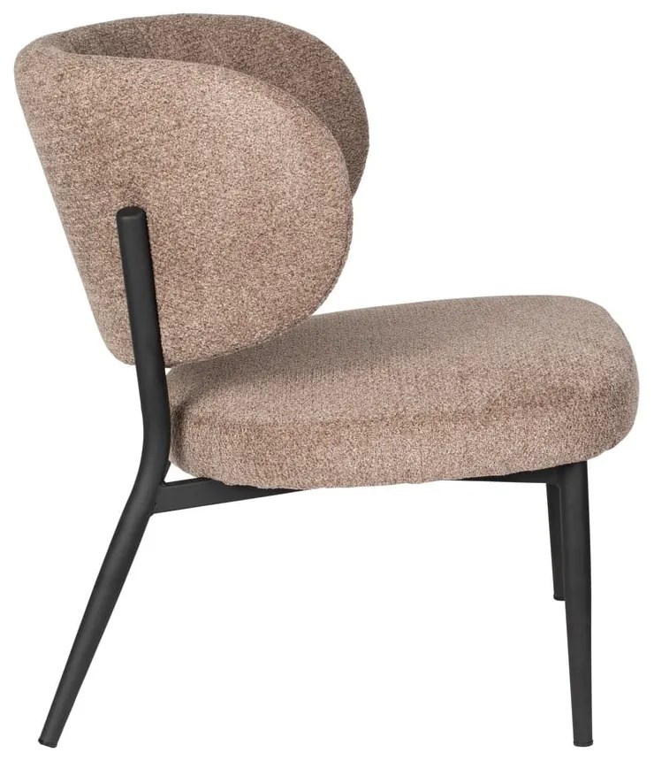 Svetlohnedé kreslo Sanne – White Label