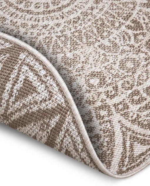 Obojstranný koberec Hanse Home Nora Lilja linen kruh