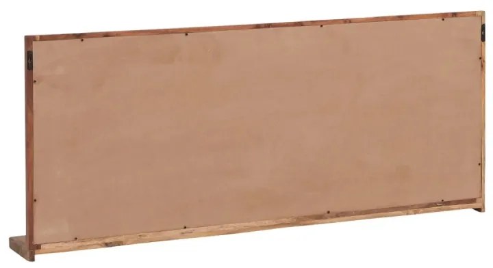 furniture-nabytek.cz - Masívne kúpeľňové zrkadlo Sydney Bright II z akácie, lakované, hnedé – 138×60 cm