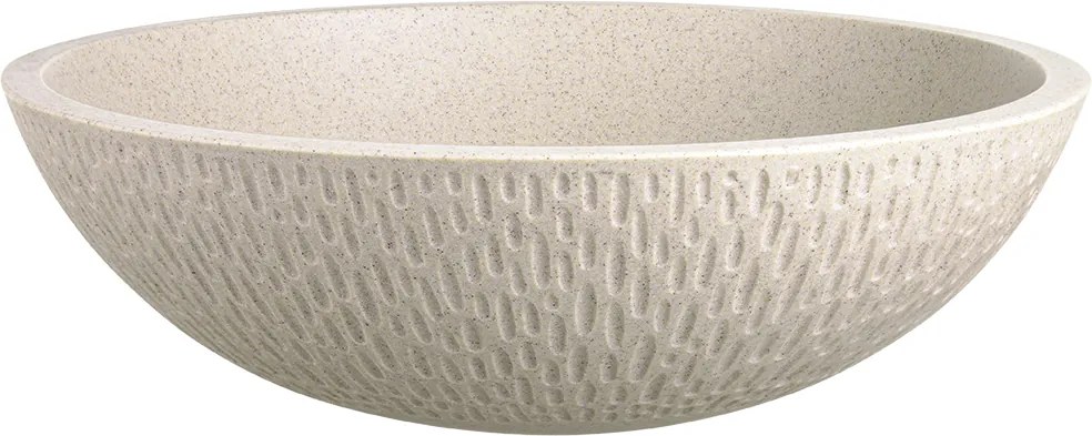 Kuchinox Umývadlo na dosku Amber ø41 cm - VGR1421T, granit, béžové