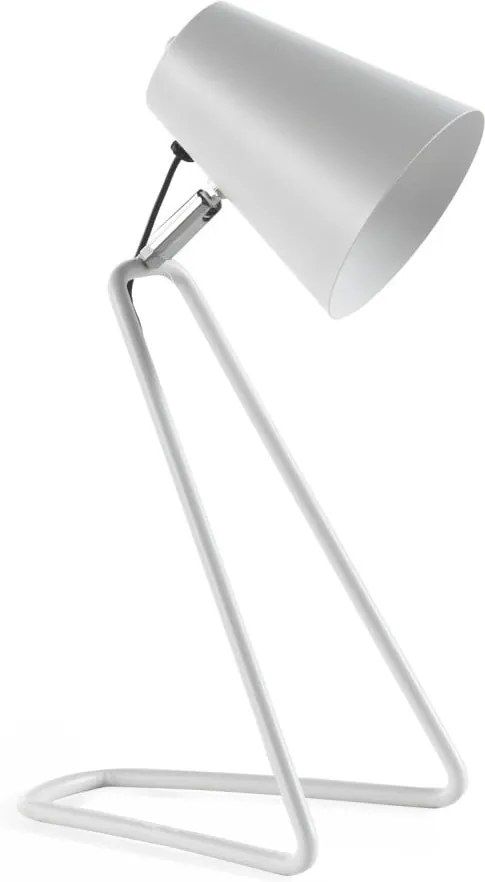 Biela stolová lampa Geese Line
