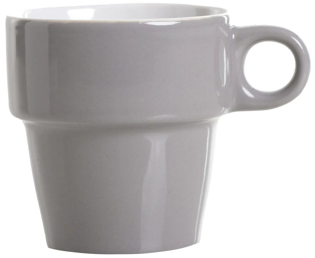 Keramický hrnček so stojanom Colorama 200 ml sada 6ks