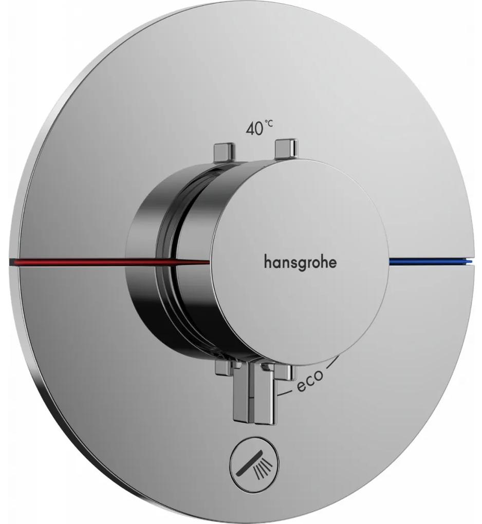 Hansgrohe ShowerSelect Comfort S - Termostat pod omietku pre 1 spotrebič a ďalší výtok, chróm 15562000