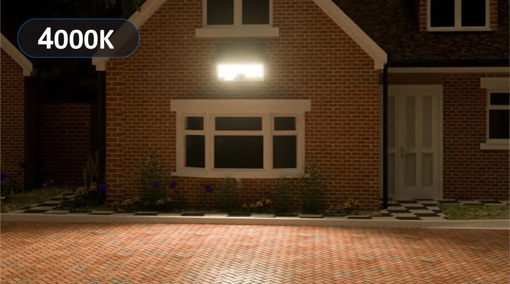 TOP LIGHT Svetlo nástenné Heleon PIR PRO, Čierna