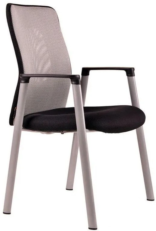 OFFICE PRO Konferenčná rokovacia stolička CALYPSO MEETING sivá svetlá