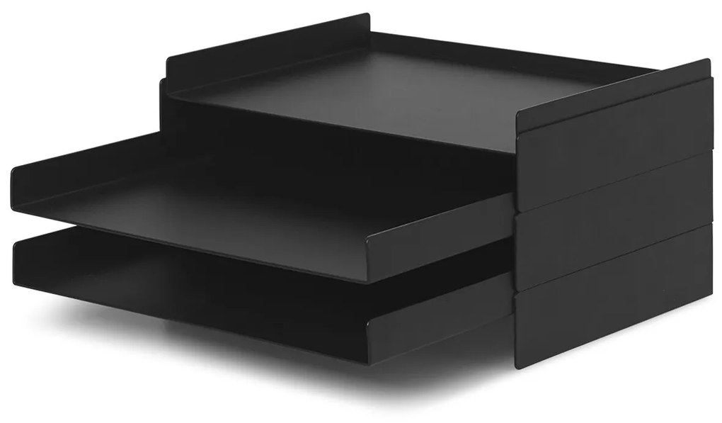 Kovový organizér 2x2 Organiser – čierny