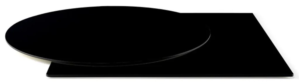COMPACT 10 BLACK - STOLOVÁ DOSKA Ø70 cm