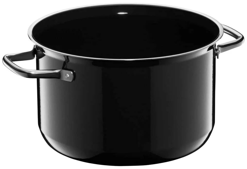 Vysoký hrniec s pokrievkou WMF Fusiontec Compact 24 cm 05.1565.5290 Nerezový/Čierny