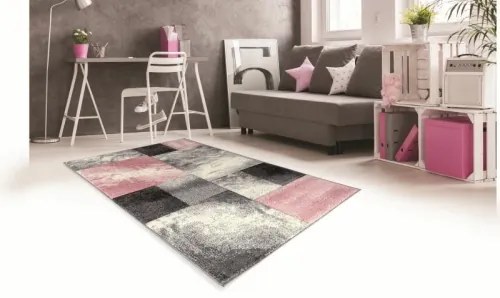 Koberce Breno Kusový koberec HAWAII 1710 Pink, ružová, viacfarebná,120 x 170 cm