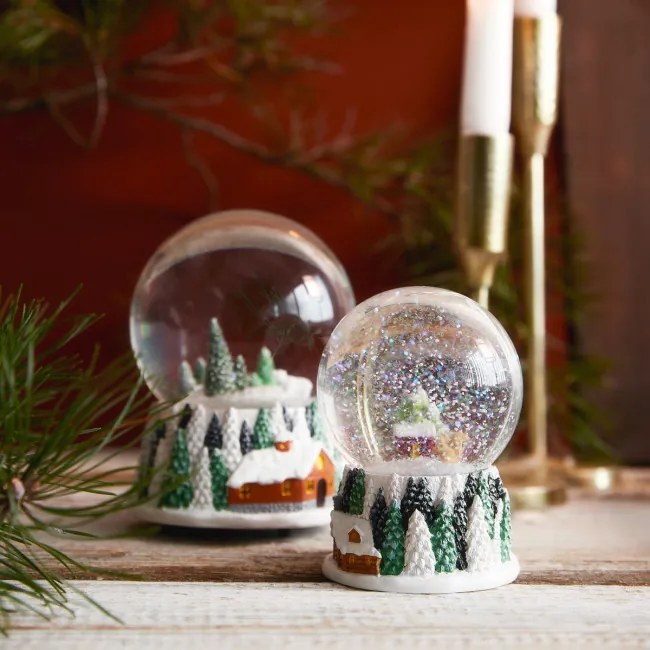 Vianočná dekorácia LUELL snehová guľa 865171