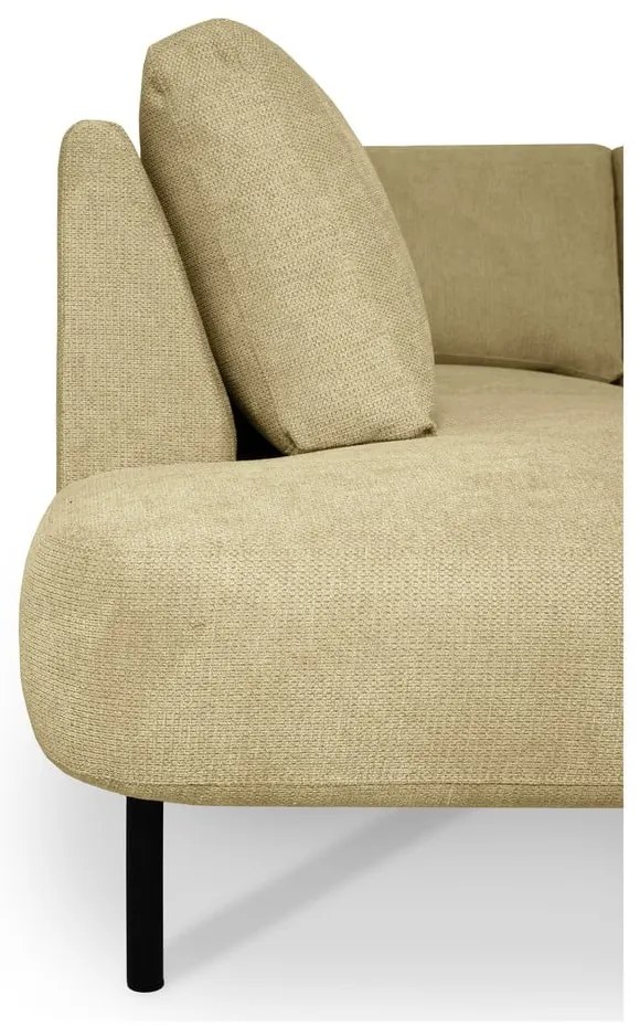 Okrovožltá rohová pohovka (ľavý roh/do "U") Hero – Scandic