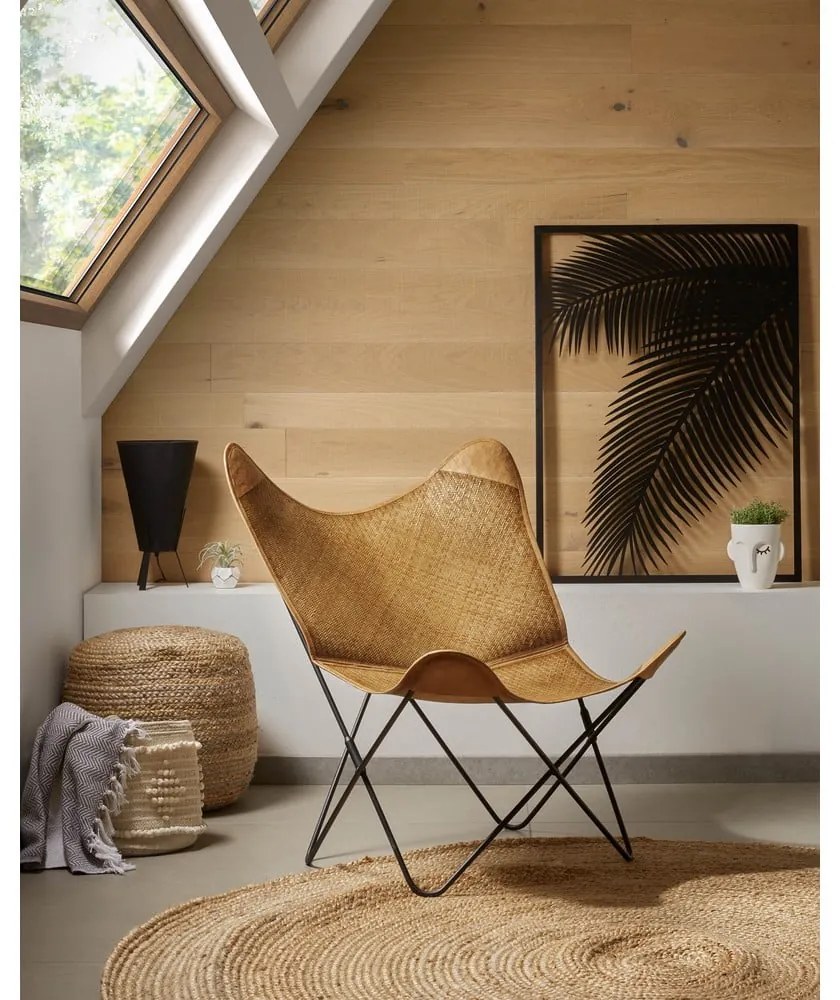 Taburet v prírodnej farbe Doc – Kave Home