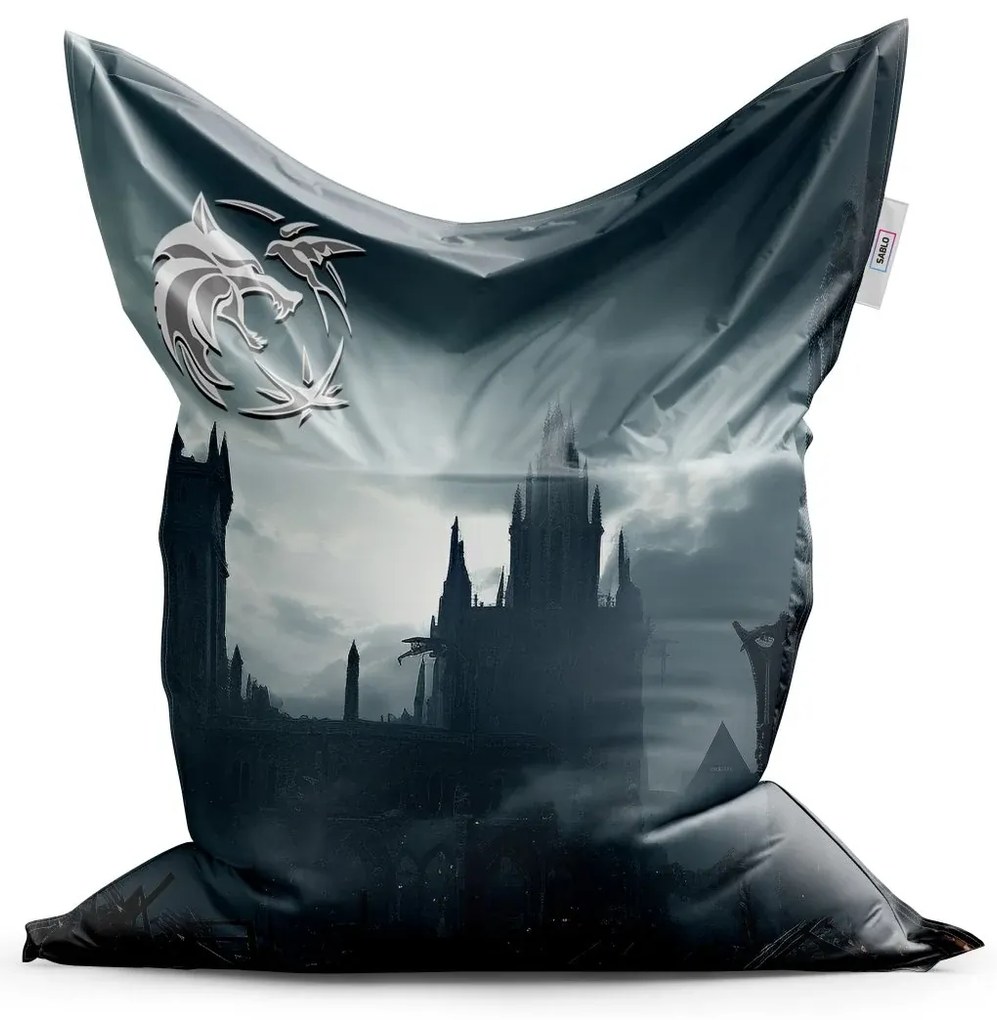 Sablio Sedací vak Zaklínač Hrad - 200x140 cm