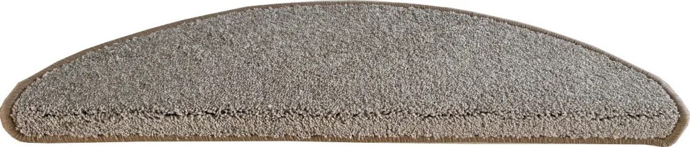 Vopi Nášľapy na schody Capri svetlo béžový polkruh, samolepiaci - 28x65 polkruh (rozmer vrátane ohybu)