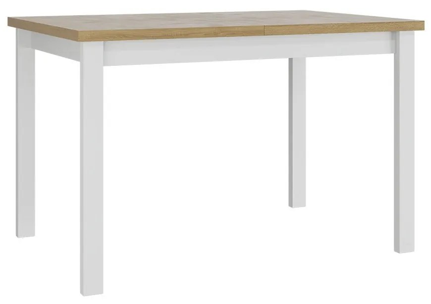 Rozkladací stôl Diesel 80 x 120/150 I, Morenie: dub artisan L / biela