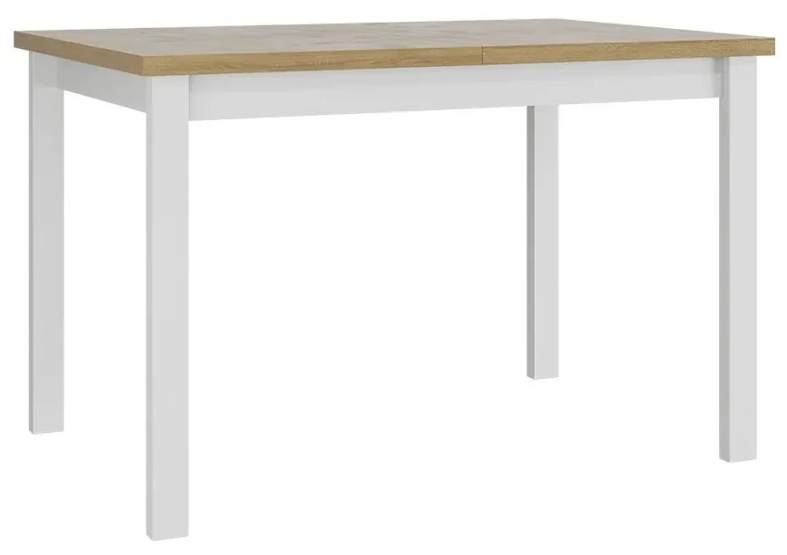 Rozkladací stôl Diesel 80 x 120/150 I, Morenie: dub artisan L / biela