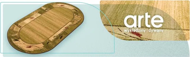 Koberec Agnella Standard Erba Chrom ovál