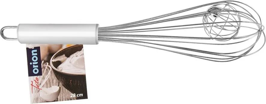 Orion Metla šľahacia nerez + guľôčky, 28 cm
