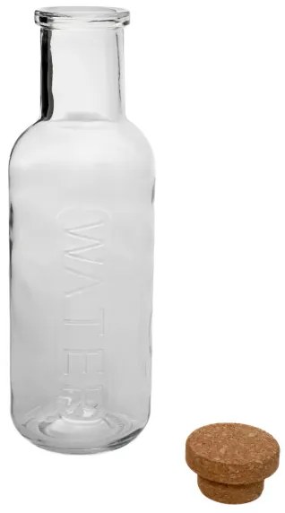 Karafa MAEVE priesvitná s korkom 891033 1L