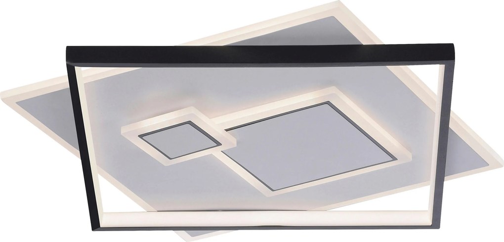 XXXLutz STROPNÉ LED SVIETIDLO, 57/57/6 cm - Interiérové svietidlá - 003467059101