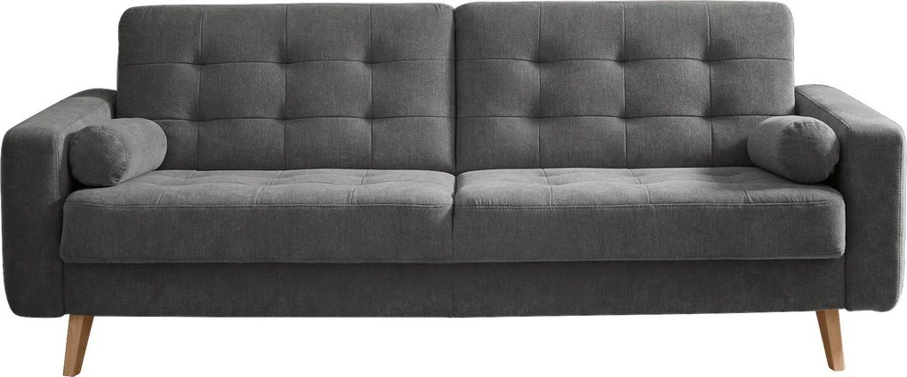 XXXLutz ROZKLADACIA POHOVKA, textil, kompozitné drevo, sivohnedá MID.YOU - Sedačky - 002220030905