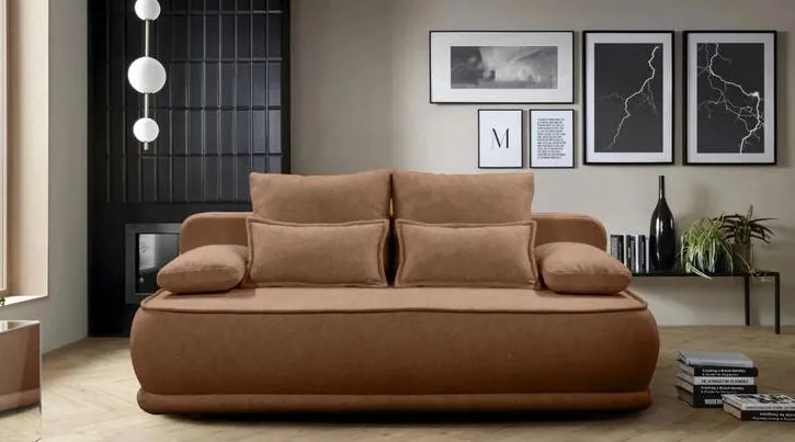 Rozkladacia pohovka LAGOON hnedá