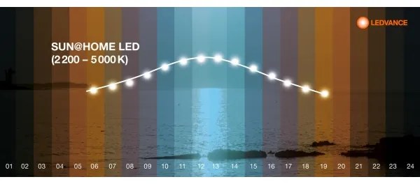 Ledvance - LED Stmievateľná lampa SUN@HOME LED/20W/230V 2200-5000K CRI 95 Wi-Fi