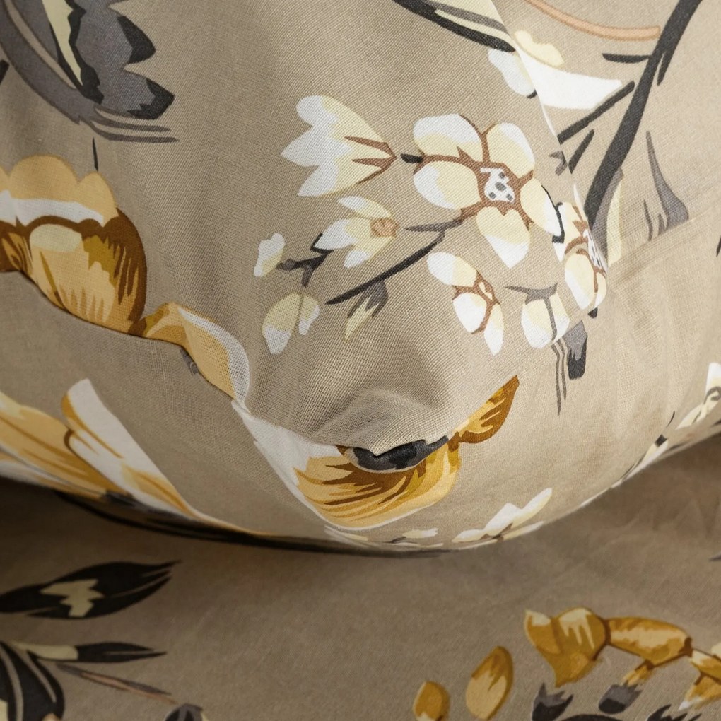 RENFORCÉ OBLIEČKY EMY 200X220 CM, 2 KS 70X80 CM KVETY