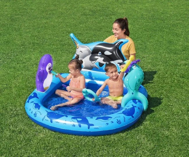 Detský bazén Bestway 53156 ishrisko Arctic 134x131x73 cm