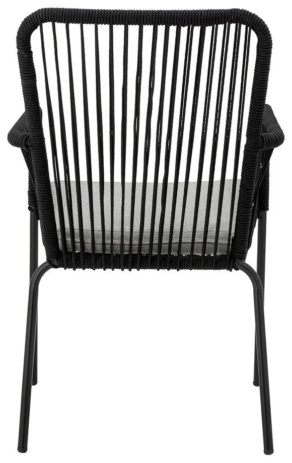 Čierne jedálenské stoličky v súprave 2 ks Santino – Bloomingville