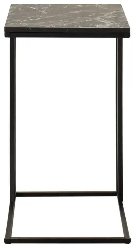 Odkladací stolík 65x35 cm čierna