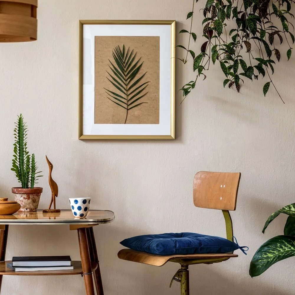 Zamatový sedák 40x40 cm Aleksa – Restilo