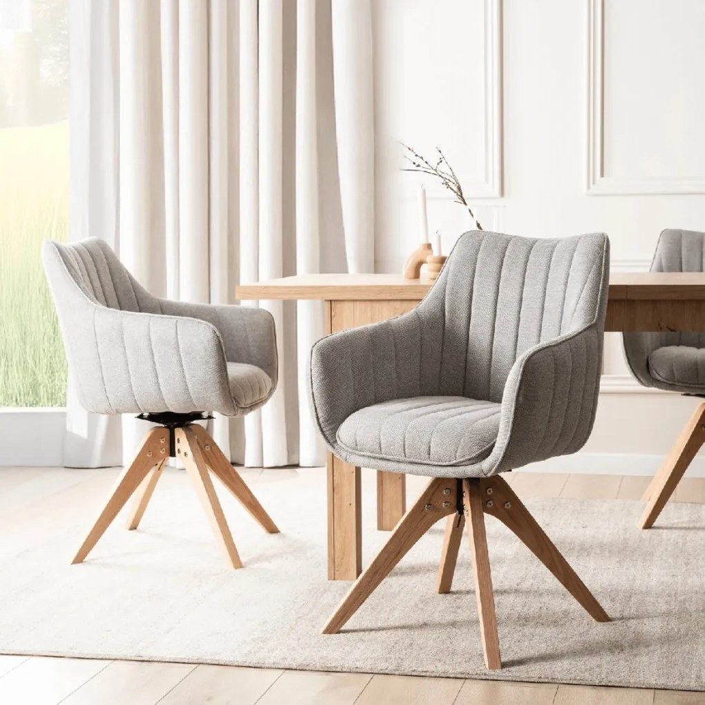 PROXIMA.store - Otočná jedálenská stolička LEMON FARBA: béžová