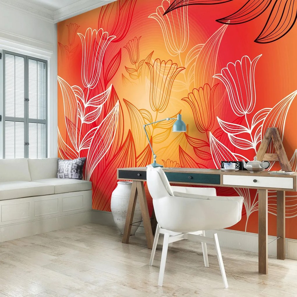 Fototapeta - Kvety (152,5x104 cm)