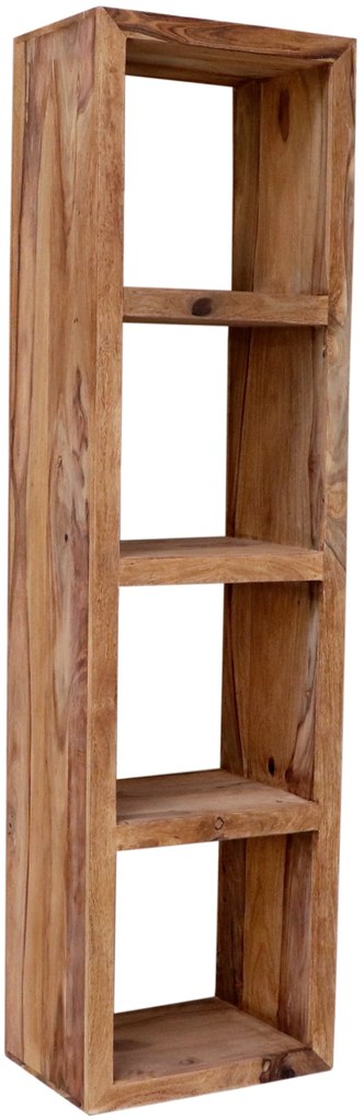 furniture-nabytek.cz - Drevená polica do kúpeľne 50x35x185 z masívu palisander