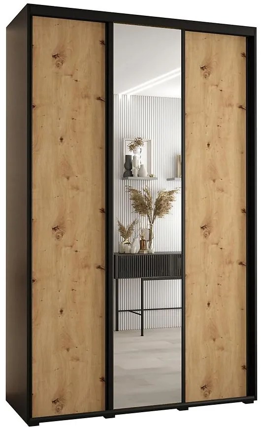 Skriňa 45 Canaris 3 150 čierna/artisan/čierna