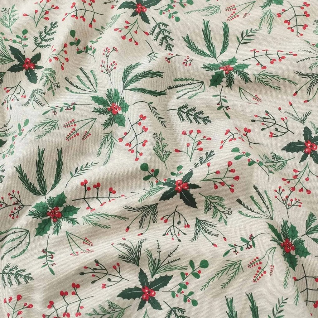 Goldea oválny obrus valencia - lesné vetvičky 140 x 240 cm