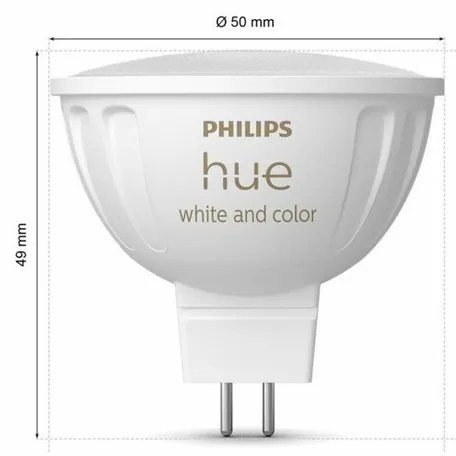 Philips Hue 8719514491649 žiarovka LED WACA Bluetooth GU5.3 MR16, 2 ks