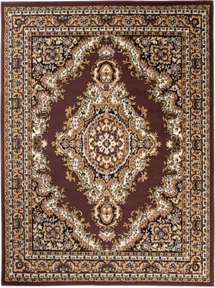 Kusový koberec PP Horac hnedý, Velikosti 80x150cm