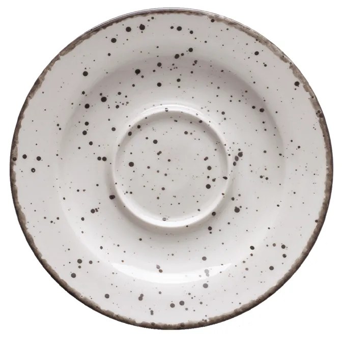 Mocca podšálka 12 cm - Gaya Atelier sivá - 452169