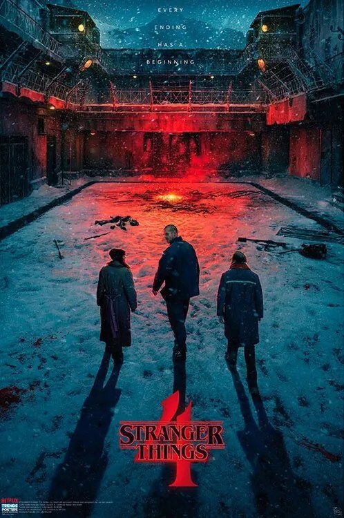 Plagát, Obraz - Stranger Things - Russian Teaser, (61 x 91.5 cm)