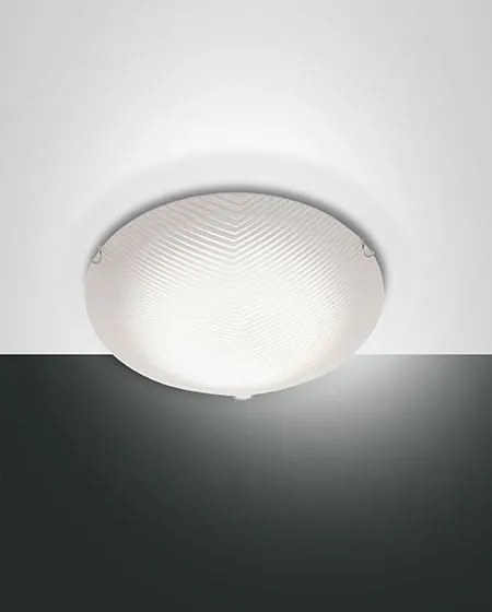 Stropné svietidlo FABAS GERA CEILING LAMP WHITE D.300 3423-61-102