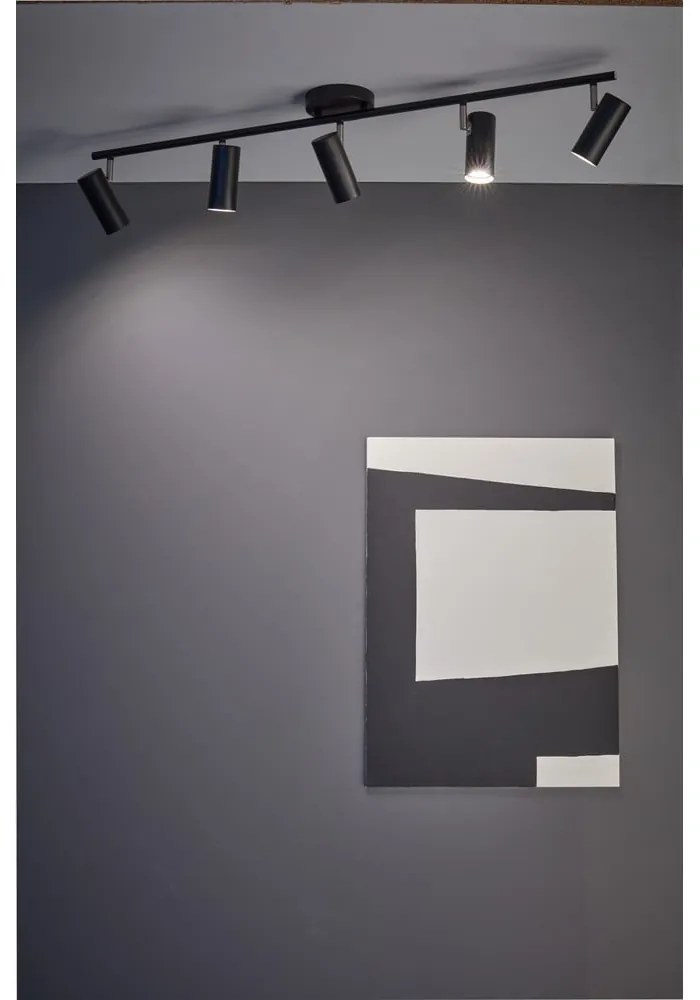 Čierne stropné svietidlo Markslöjd Barcelona