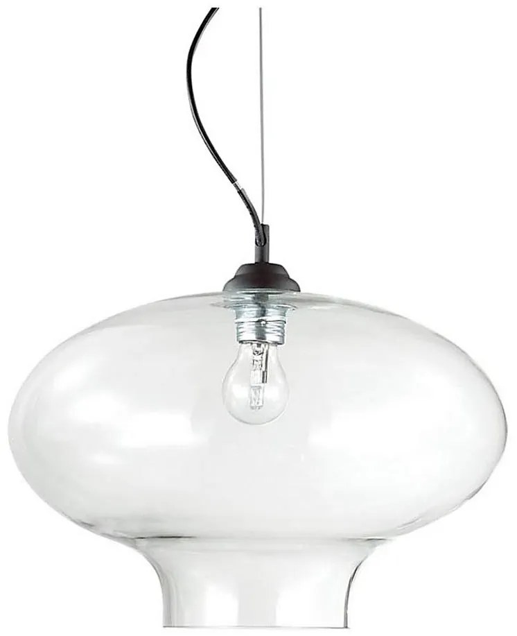 Ideal Lux - Luster na lanku BISTRO 1xE27/60W/230V pr. 40 cm číra
