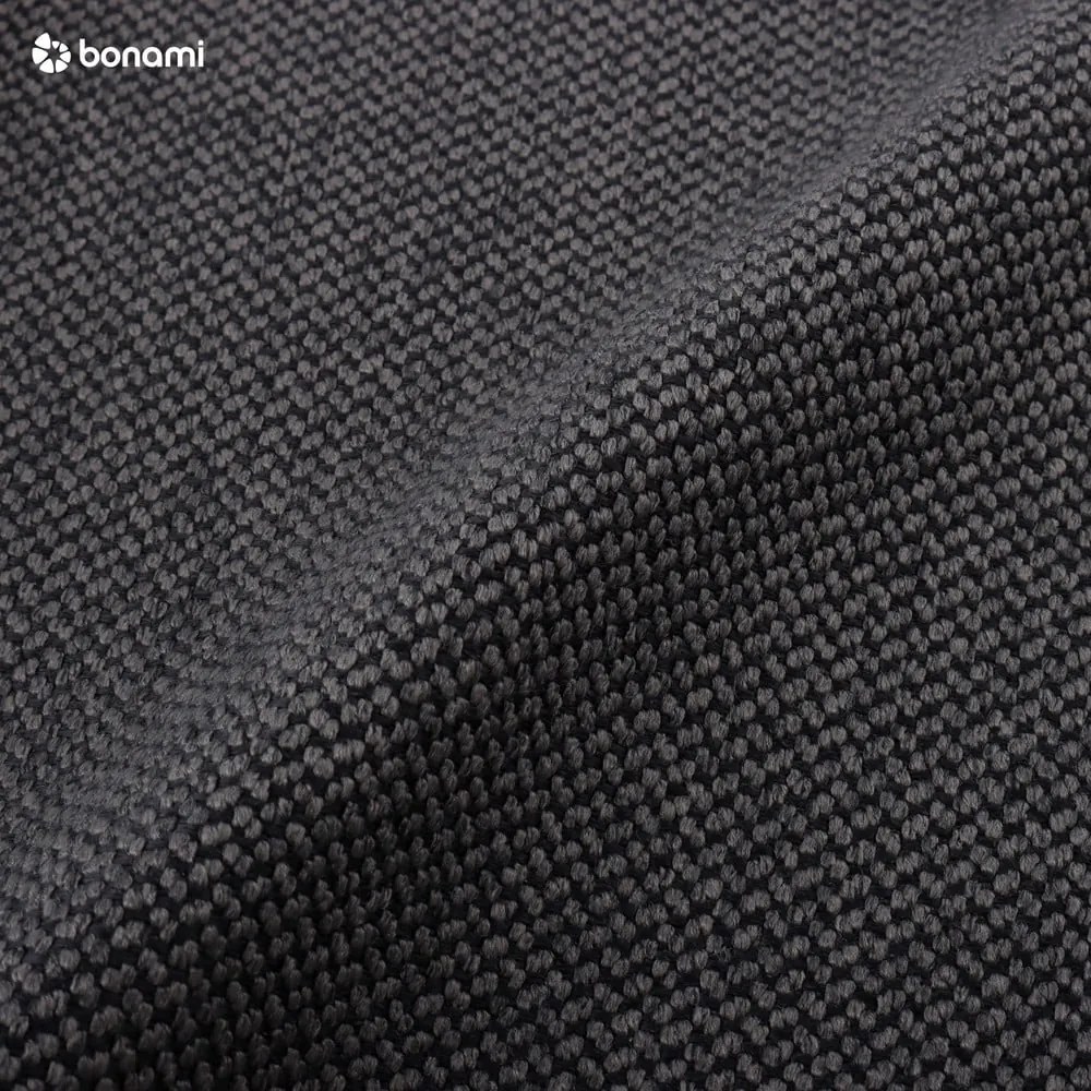 Tmavosivá čalúnená dvojlôžková posteľ s úložným priestorom a roštom 180x200 cm Arendal – Cosmopolitan Design