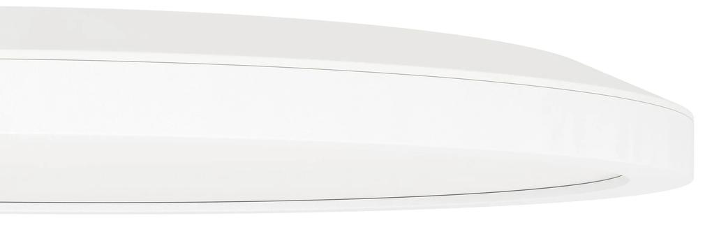 EGLO LED múdre prisadené osvetlenie ROVITO-Z, 14,6 W, teplá biela-studená biela, RGB, biele, 30cm, okrúhl
