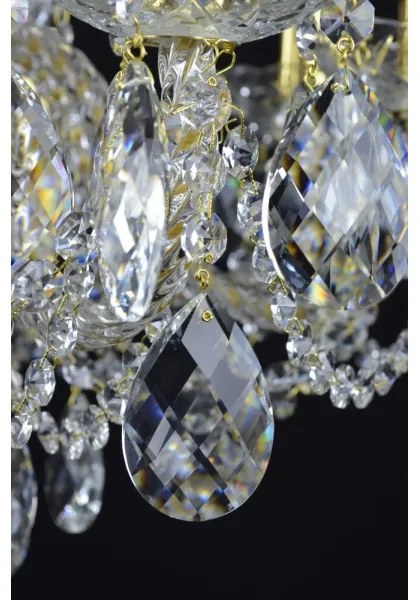 Wranovsky JWZ125122230 - Krištáľový luster na reťazi MARIERA 12xE14/40W/230V
