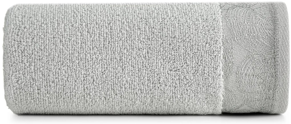 BAVLNENÝ UTERÁK AGIS SADA 6KS 30X50 CM STRIEBORNÝ