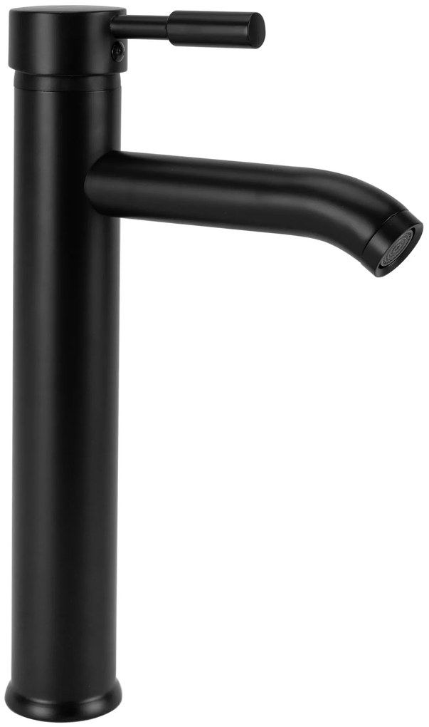 Rea GRAF, vysoká umývadlová batéria, čierna matná, REA-B8665