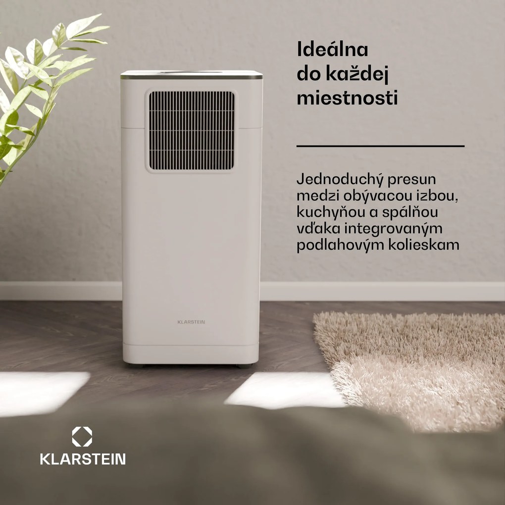 Klarstein Breeze Box 7K Smart PAC klimatizácia, režim 3 v 1, Inteigentné ovládanie, do 25 m², 24-hodinový časovač, mobilná